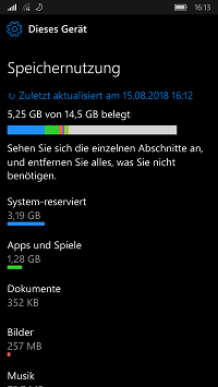Lumia 830 - Automatische Updates von Win Mobile 10 funktionieren nicht