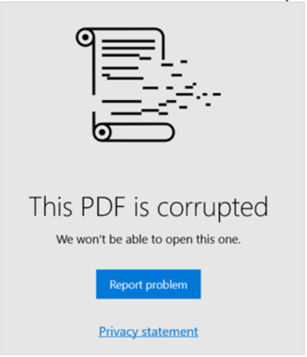 Offizielle Ankündigung von Microsoft Edge: Häufige Probleme mit der PDF-Verarbeitung in...