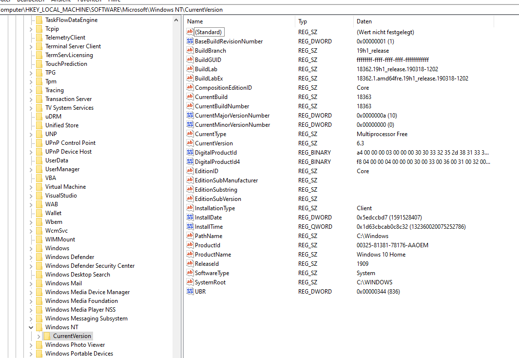 Defaultuser0 unter Windows 10 entfernen