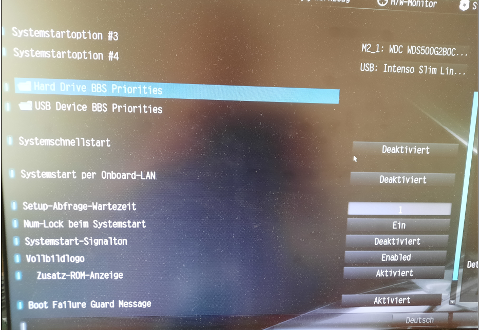 Win 10 lässt sich nicht auf M2 SSD installieren