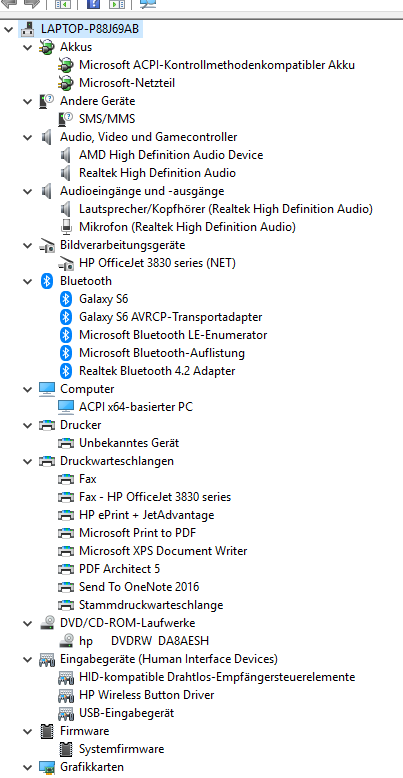 Probleme mit HP Laptop und Windows 10
