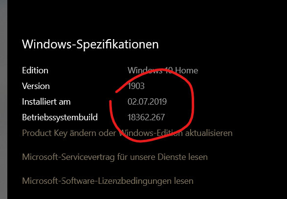 Windows 10 1903 Anzeigefehler bei Lenovo Yoga 920