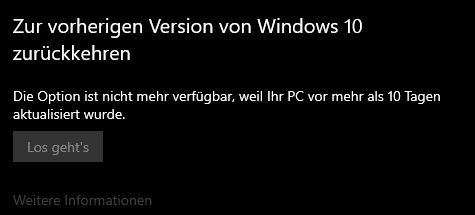Werde nach "Funktions-Update 2004" bei jedem PC-Start von allen Konten automatisch abgemeldet