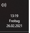 Eingabeindikator fehlt