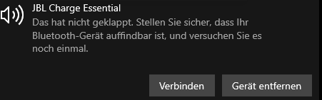 Bluetooth Verbindung
