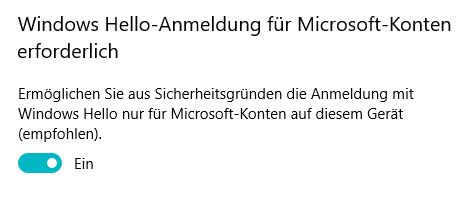 Bug?? bei Anmeldeoptionen nach Update auf 2009