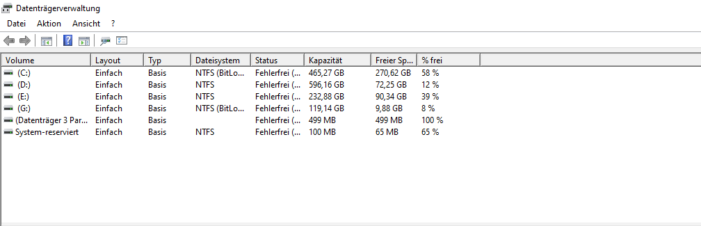 Normale Hdd, bzw Datenplatte mit Bitlocker verschlüsseln