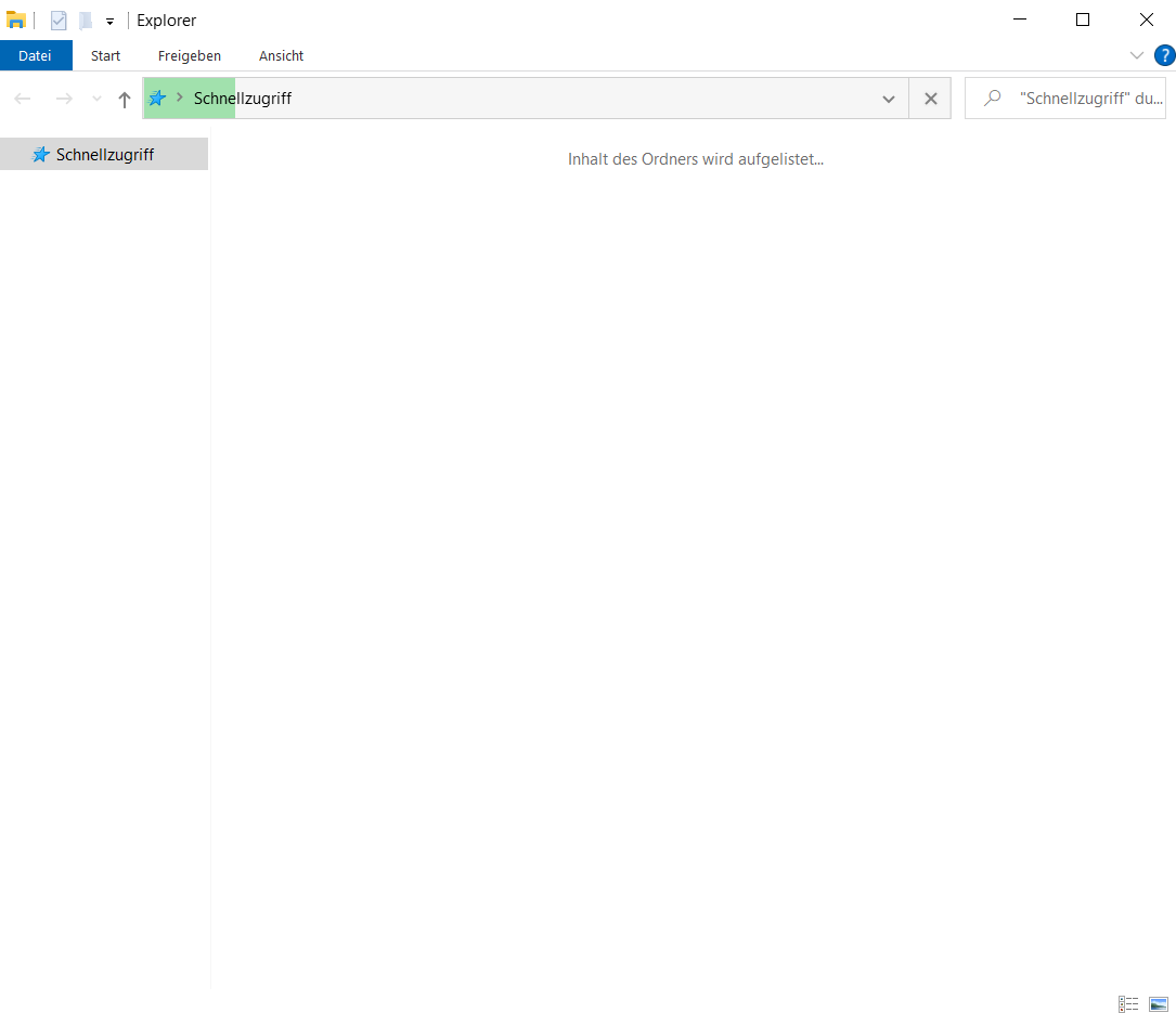 Explorer in Windows 10 funktioniert nach Update auf Version 20H2 nicht mehr richtig