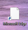 Fehlendes Symbol bei Microsoft Edge