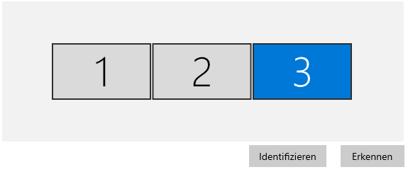 Windows 10 --- Anzeigeneinstellungen - Bildschirmnummerierung ändern / Display settings -...