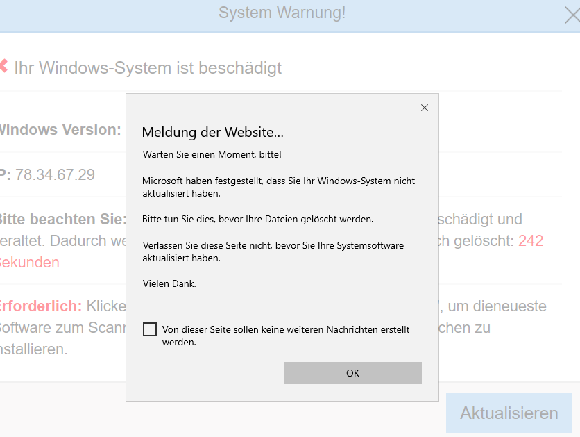 Hilfe Was ist da Los????