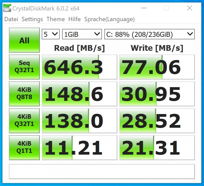 Surface Pro 2017 ssd slow