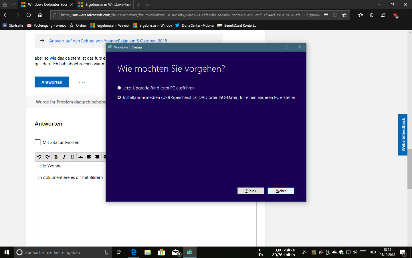 Windows Defender Security Center