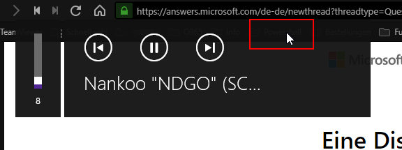 Windows 10 Media Control Overlay mehr Einstellungen