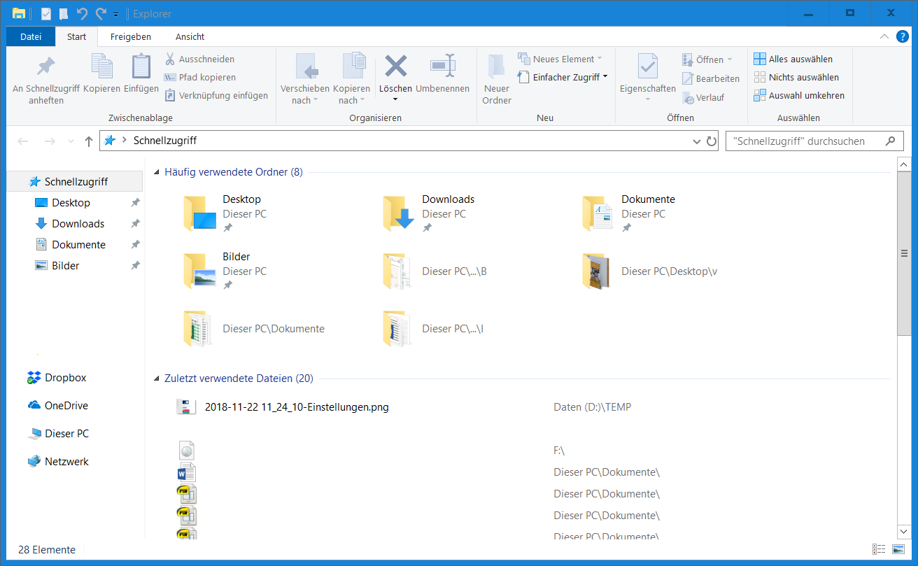 Windows 10 1809 plötzlich anderes Design mit dicken farbigen Fensterrahmen