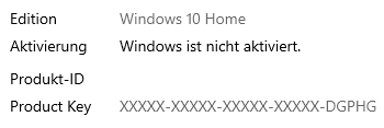 Windows Reaktivierung nach Hardware wechsel