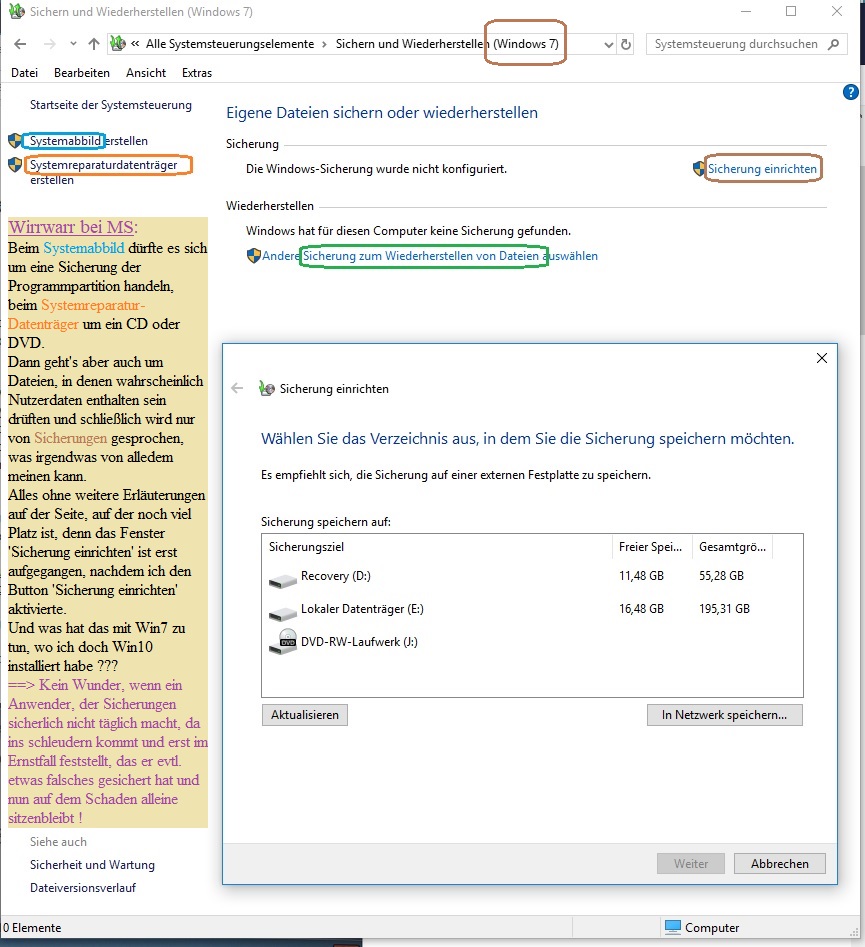 Warnung! Systemwiederherstellung bricht mit Error 0x8078004F ab