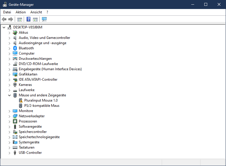 Maus funktioniert nach Windows Update nicht mehr.