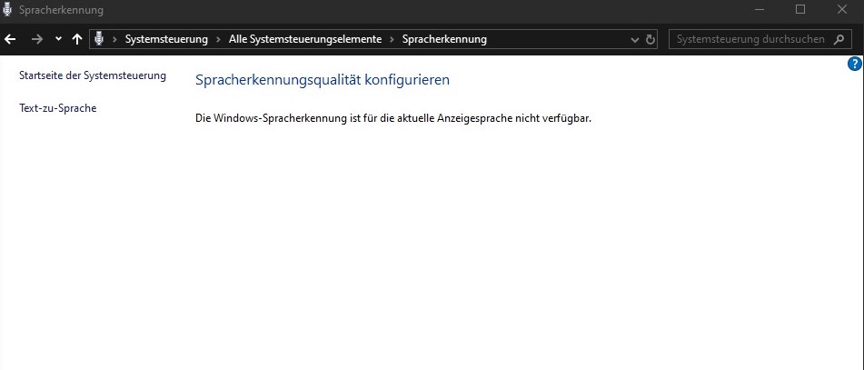 Cortana "Ich kann das Sprachpaket leider nicht herunterladen" und "Die...