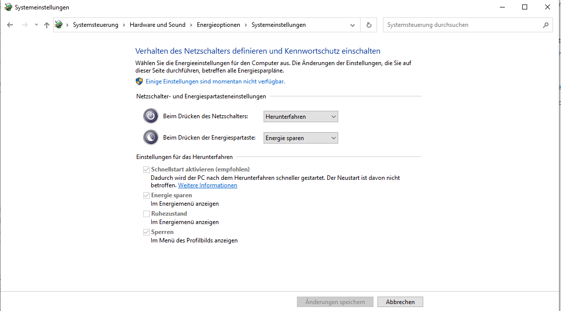 Windows Einstellungen nicht änderbar?