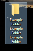 Change appearance of desktop files and folders