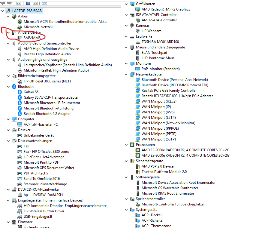 Probleme mit HP Laptop und Windows 10