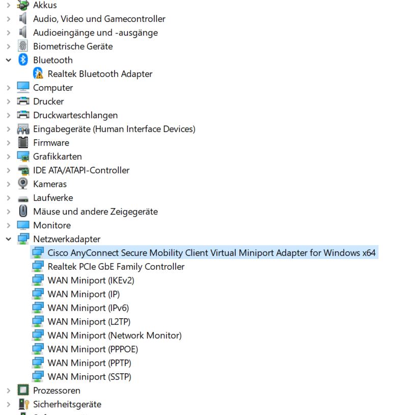Auf diesem PC wurden keine Drahtlosgeräte gefunden - plötzlich bei Windows 10