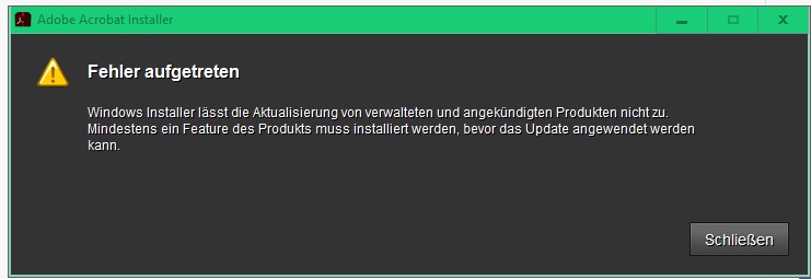 Installationsprobleme