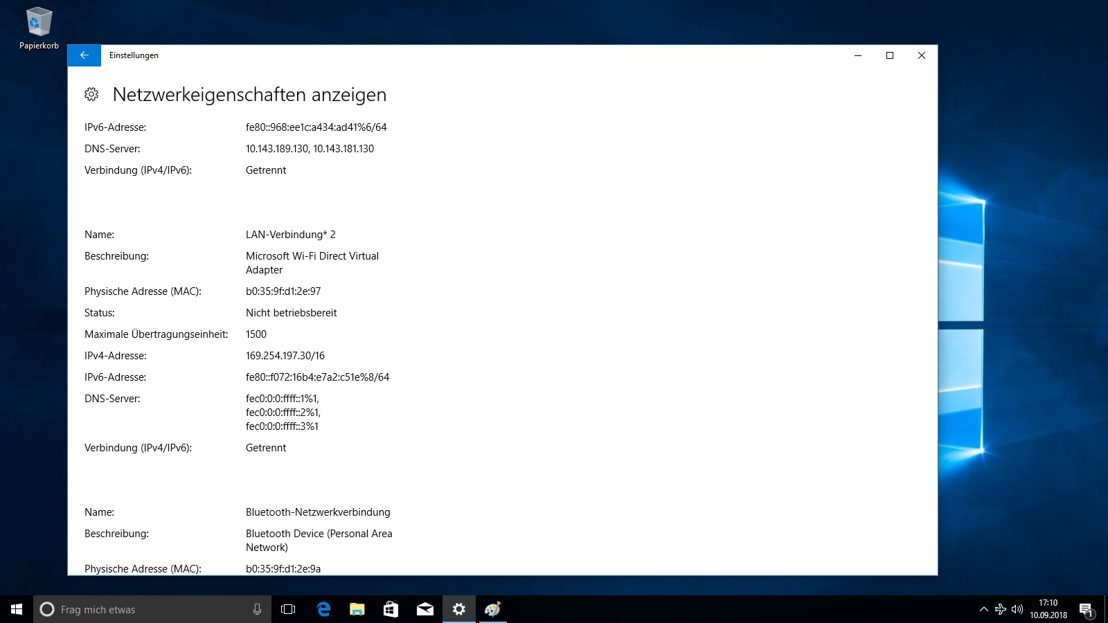 Probleme bei Einrichtung eines Netzzuganges