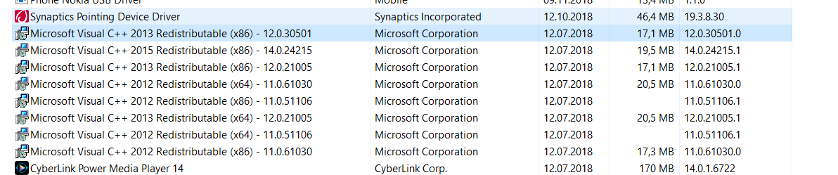 WIndows Update KB 4023057 wird unter "Programme" angezeigt + weitere Einträge