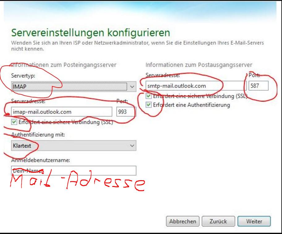 Outlook Senden-Fehler 0x800ccc0f, ist .pst- oder .srs-Datei oder Registry defekt?