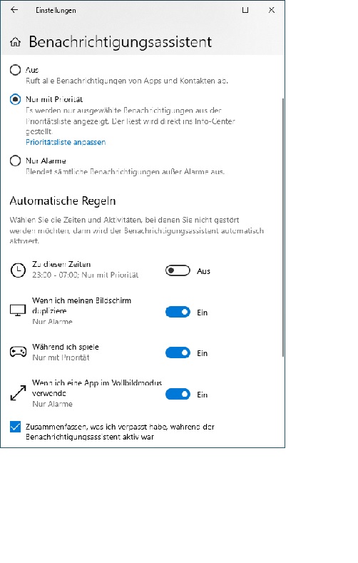 Win 10, Was wäre richtig?