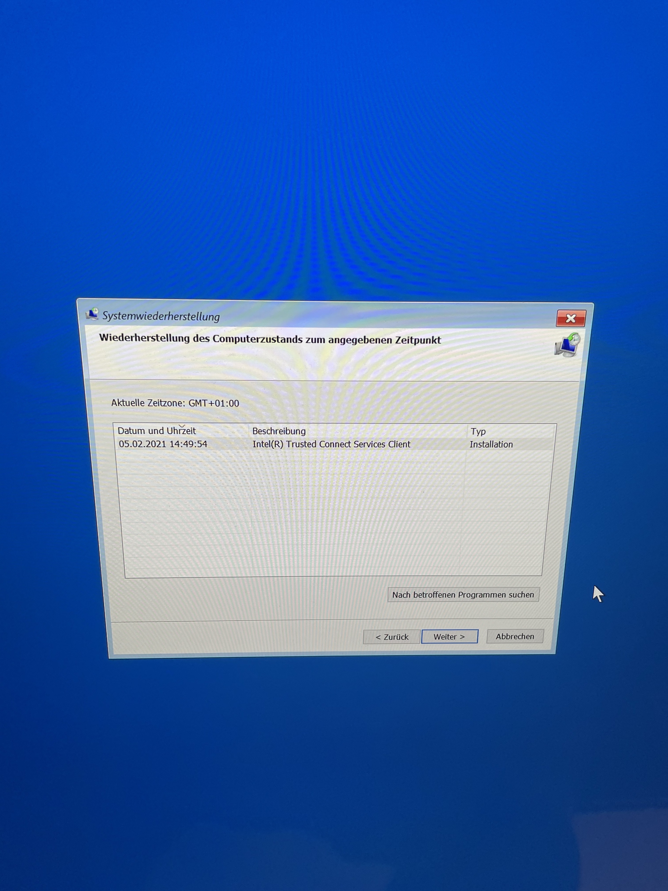 Windows 10 über Bootcamp Treiberfehler