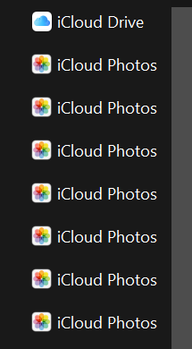 iCloud Photos auf Windows 10 werden zu oft angezeigt, wie geht das weg?