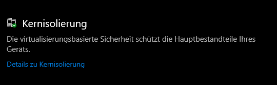 Kernisolierung