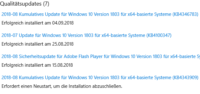 Windows Update-Problembehandlung  behebt den Fehler nicht.