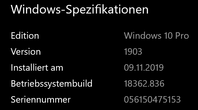 Surface Pen schreibt seit mehreren Wochen auf Surface Pro 5. Generation neben der Ideallinie