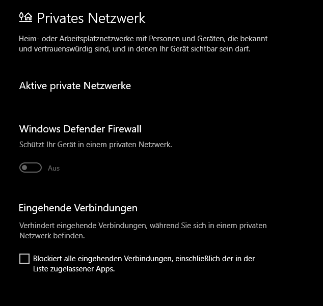 Windows Firewall kann nicht aktiviert werden