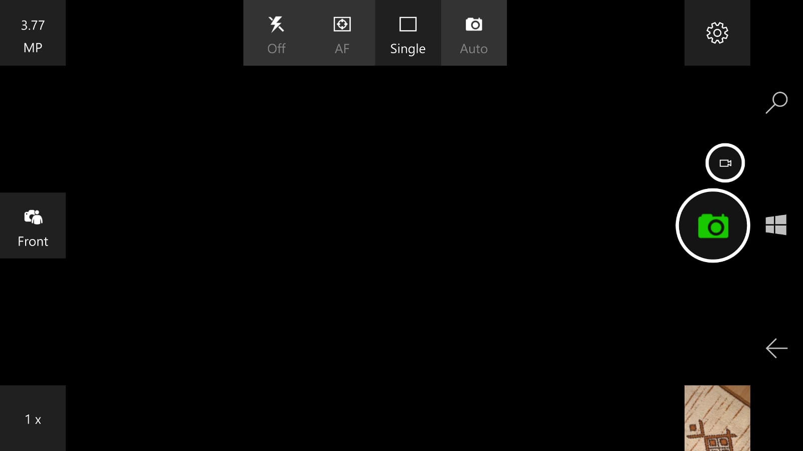 Kamera-App Lumia950XL