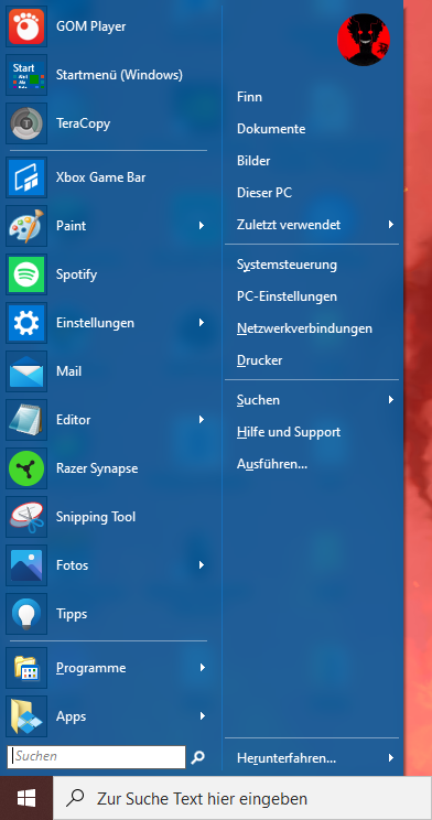 Warum sieht Windows bei mir so aus ?