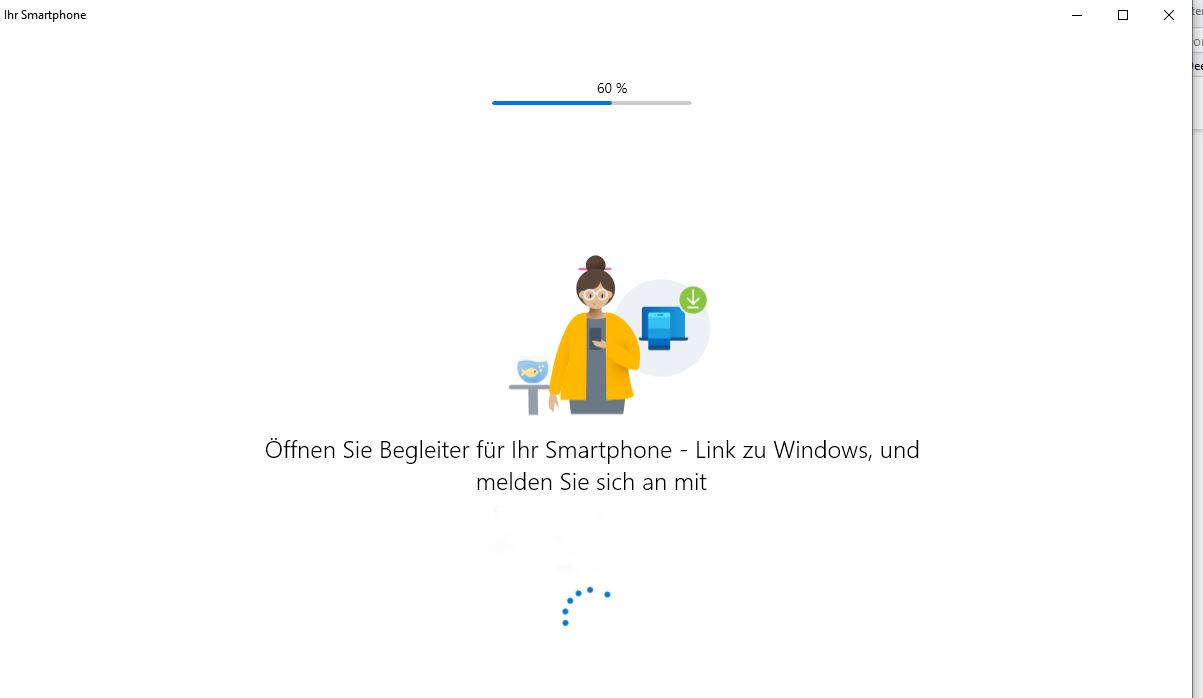 Handy mit PC verknüpfen - Problem