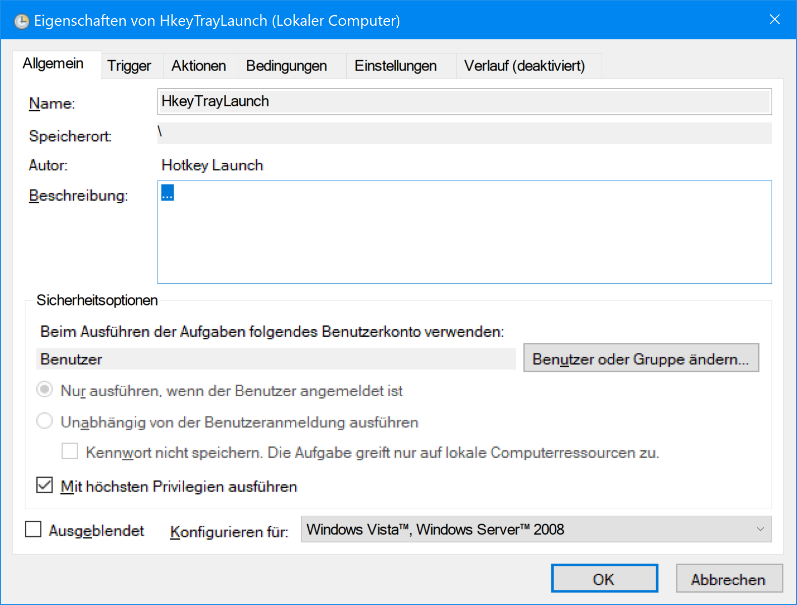 Windows 10 Pro: Autostart-Programm als Administrator ausführen auch wenn sich ein normaler...