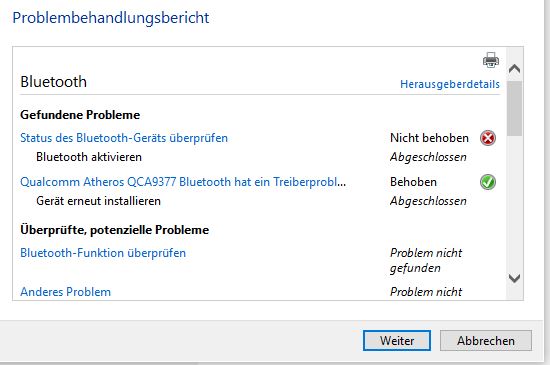 Windows 10: Bluetooth-Funktion verschwunden