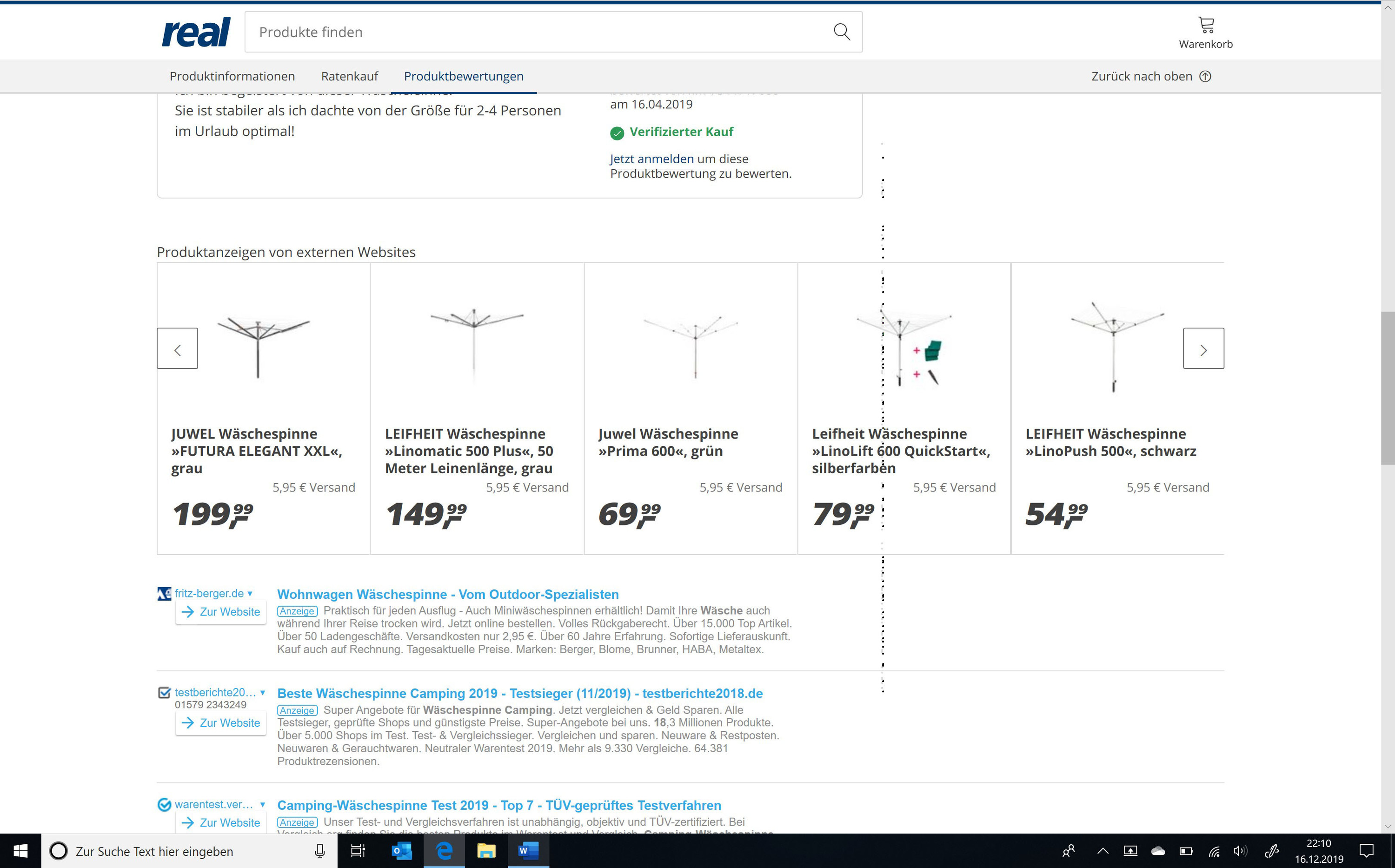 Streifen im Display