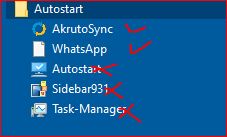 Autostart in W 10 Prof x64