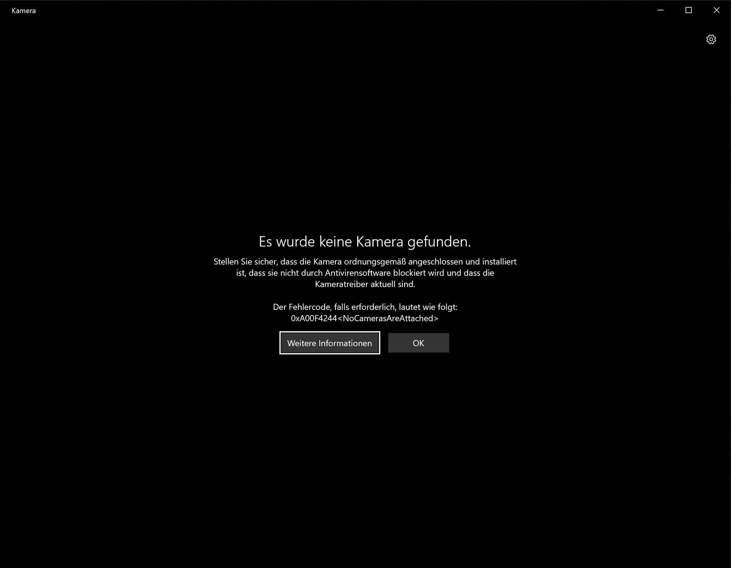 Kameras beim Surface Book 2 funktionieren nicht