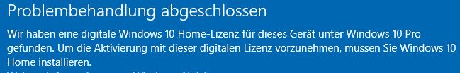 Nach heutigem Update soll ich plötzlich Windows aktivieren, da die Version nicht mehr passt.