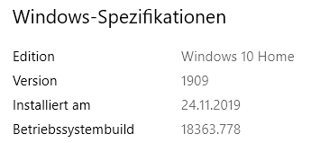 Erneut Fragen vor Herunterfahren