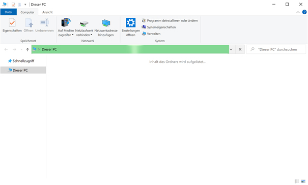 Absturz des Windows Explorers unter Windows 10