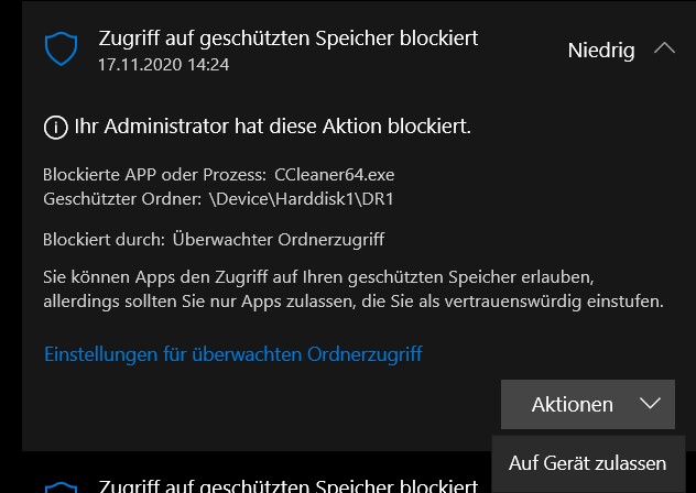 Windows Sicherheit Suchverlauf